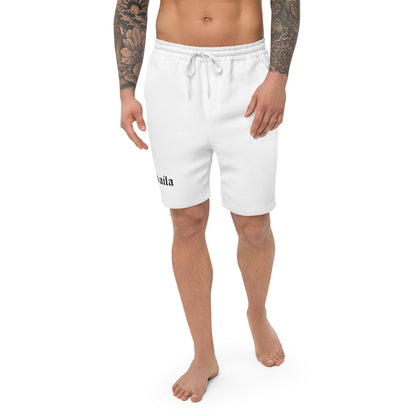 Baila Men's embroidered fleece shorts