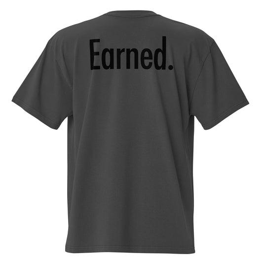 Earned - Oversized faded t-shirt