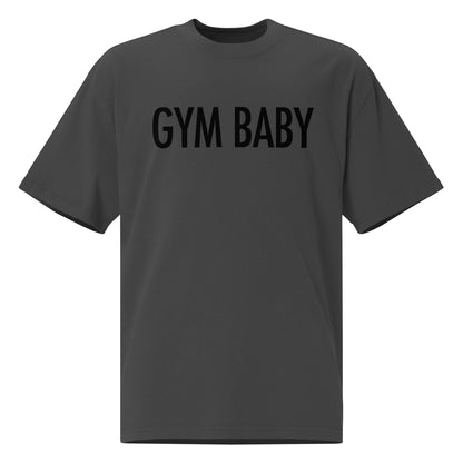 Gym Baby - Oversized faded t-shirt