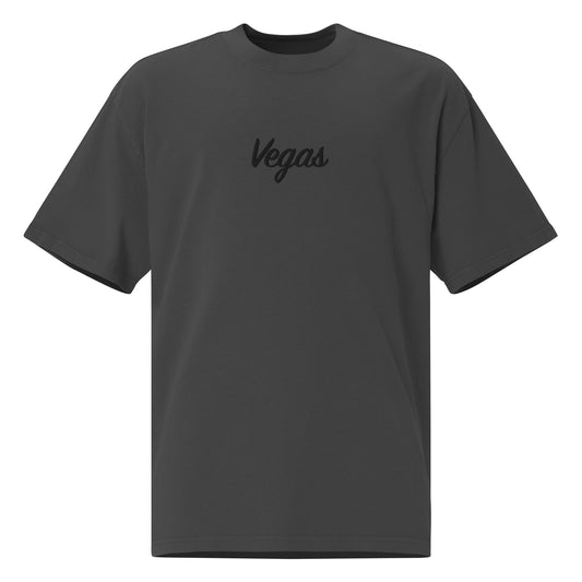 Vegas - Embroidered Oversized t-shirt