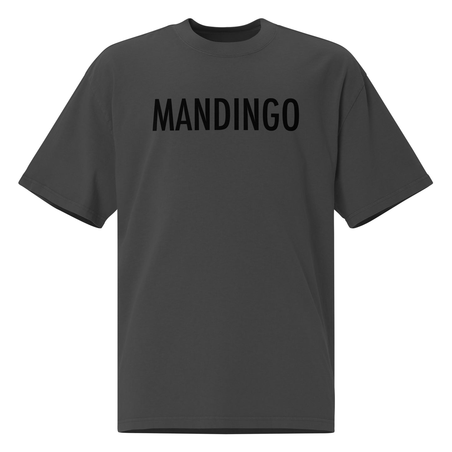 MANDINGO - Oversized faded t-shirt