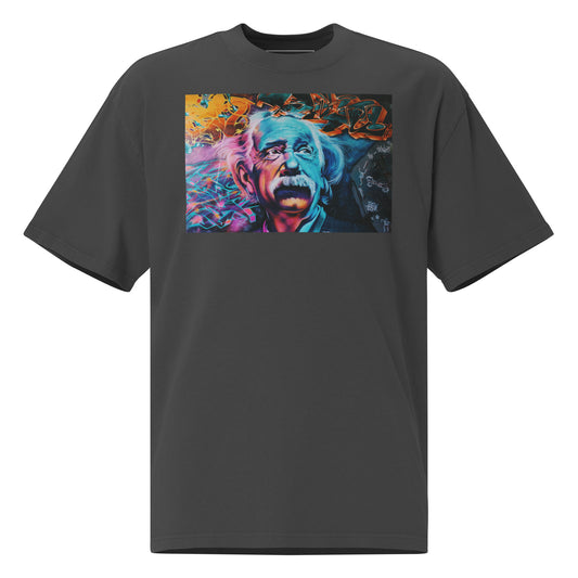 Urban Einstein - Oversized faded t-shirt