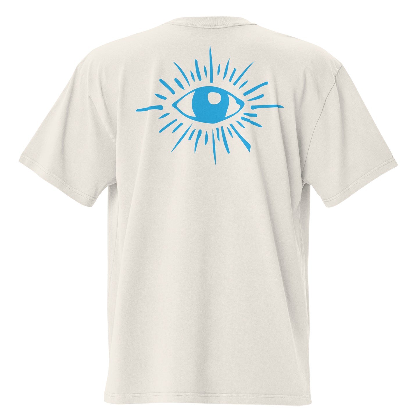 The Eye - Oversized faded t-shirt