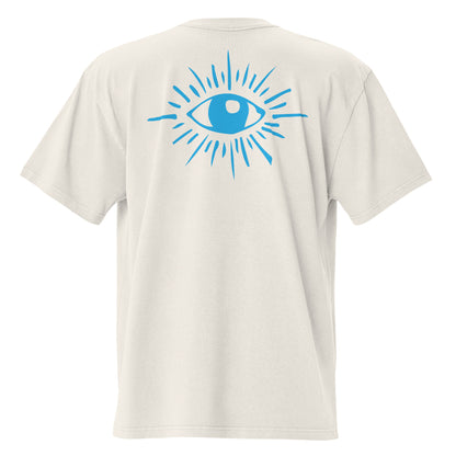 The Eye - Oversized faded t-shirt