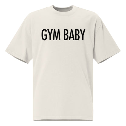 Gym Baby - Oversized faded t-shirt