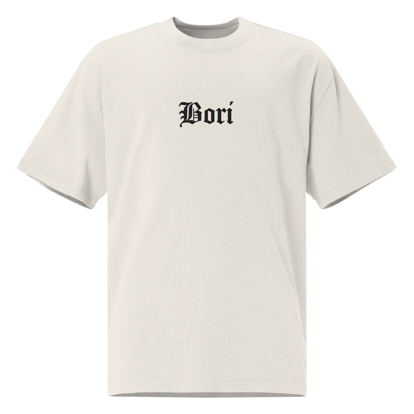 Bori Embroidered Oversized faded t-shirt