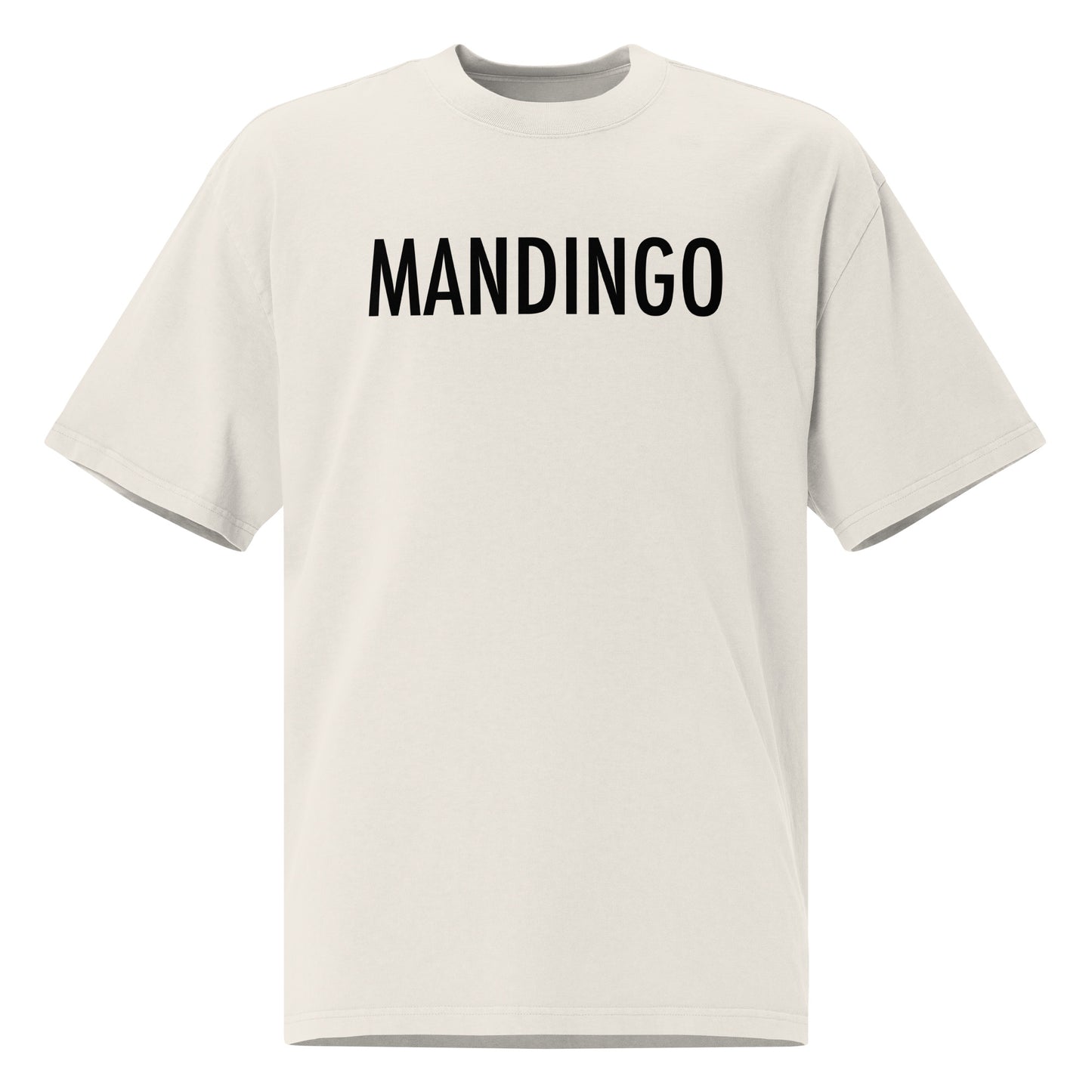 MANDINGO - Oversized faded t-shirt