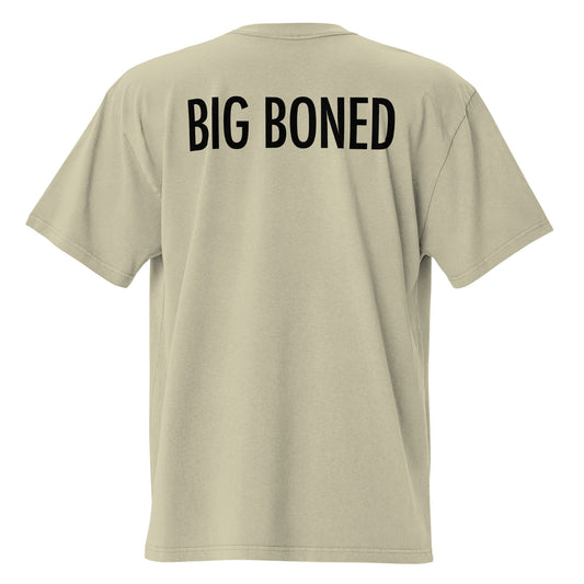 Big Boned - Oversized faded t-shirt