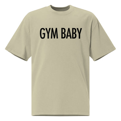 Gym Baby - Oversized faded t-shirt