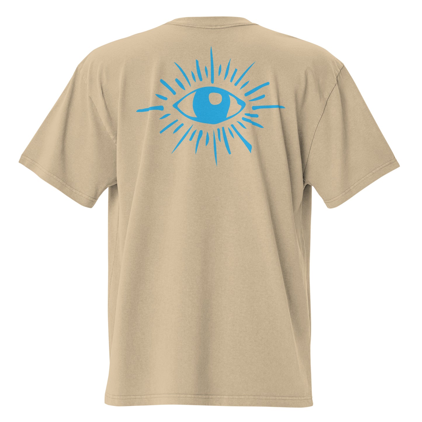 The Eye - Oversized faded t-shirt