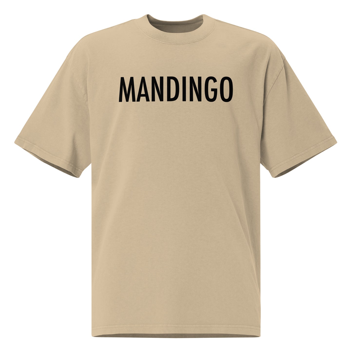 MANDINGO - Oversized faded t-shirt