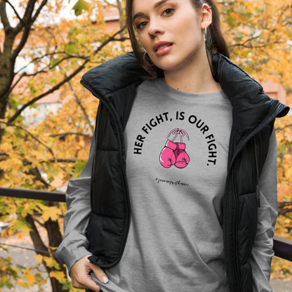 Pink Gloves Unisex Long Sleeve Tee