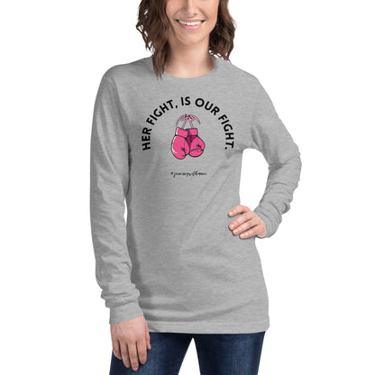 Pink Gloves Unisex Long Sleeve Tee