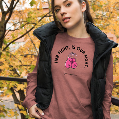 Pink Gloves Unisex Long Sleeve Tee