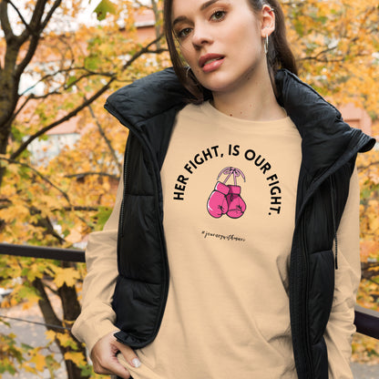 Pink Gloves Unisex Long Sleeve Tee