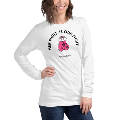 Pink Gloves Unisex Long Sleeve Tee