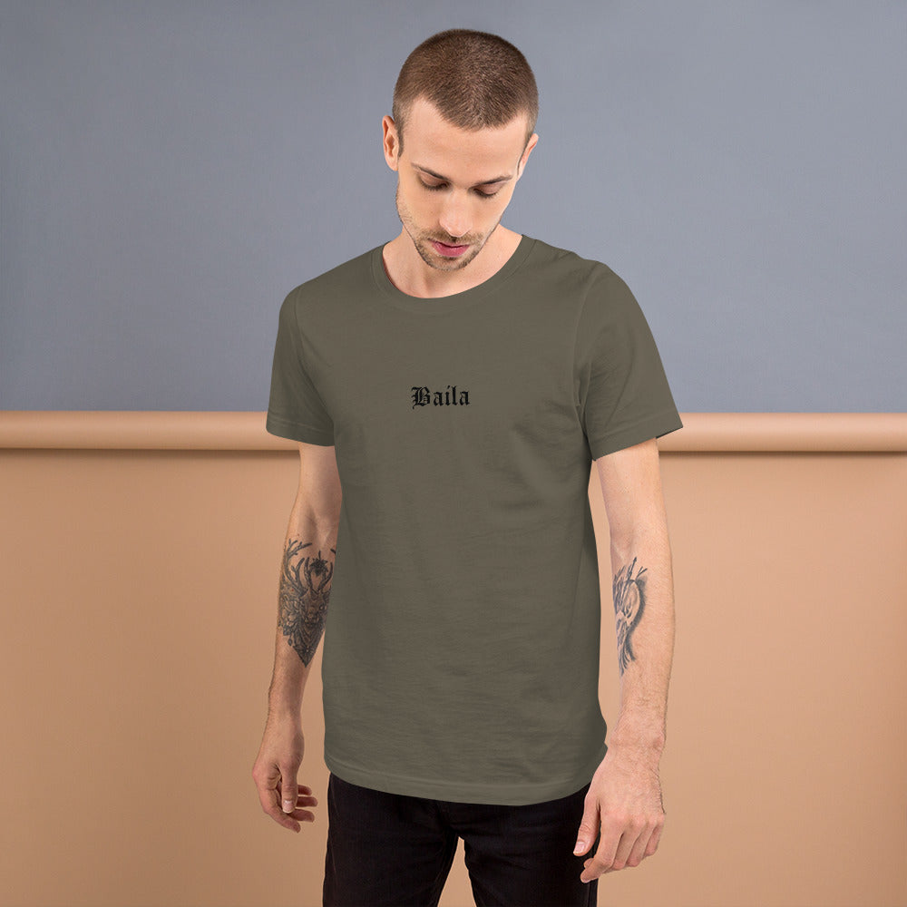 Baila embroidered unisex t-shirt