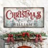 Family Welcome To Christmas Sign IV suitedtosucceed