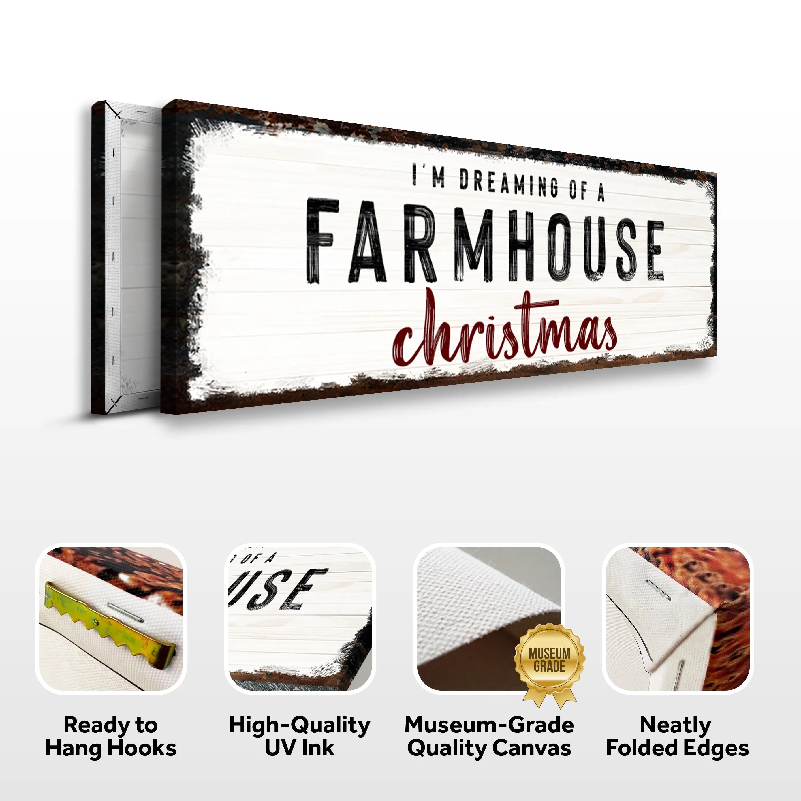 NON-1297 Farmhouse Christmas Sign suitedtosucceed